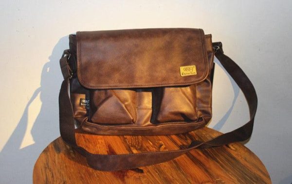 Faux Leather Travel Bag Cheap