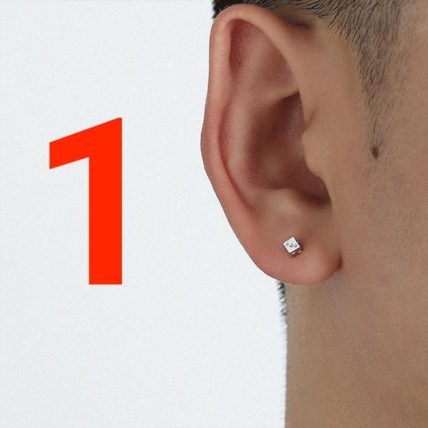 Dice Ear Studs on Sale