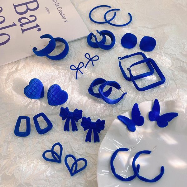 Klein Blue Earrings For Discount