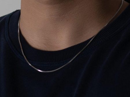 Sterling Silver Basic Chain Necklace For Discount