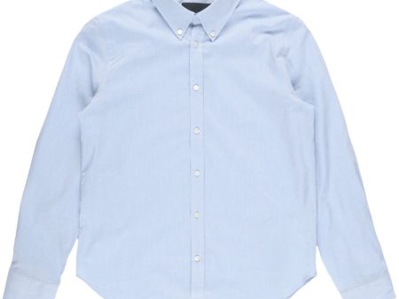 Dyllan Shrunken Shirt in Light Blue Fashion