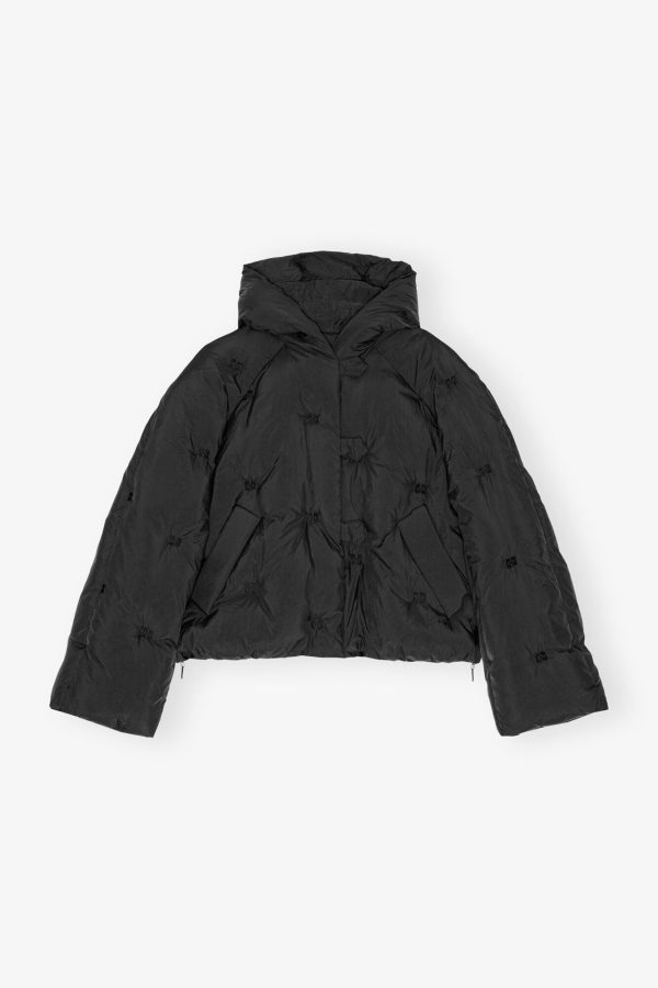 Ganni - Nylon tech Puffer Short Jacket Fashion