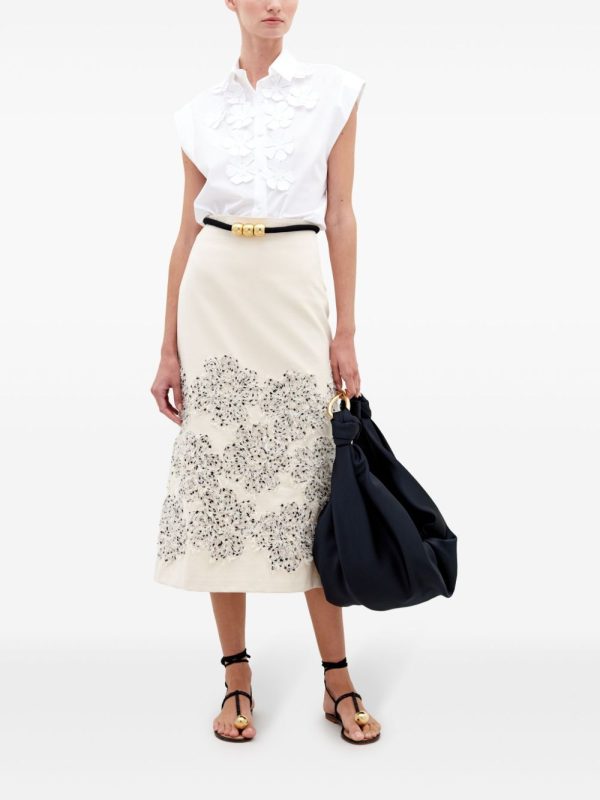 Atira Skirt in Beige Black Online now