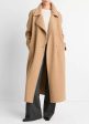 Vince - Lofty Belted Long Coat For Cheap