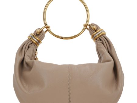 Small Bracelet Hobo Bag in Boyish Brown For Sale