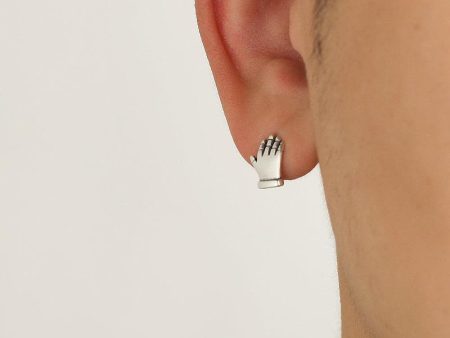 Palm Stud Earrings Cheap