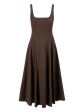 Wells Dress in Brown Sale