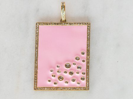 Dog Tag Pink (c101) Online now