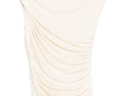 Ester Twist Tank in Oat Milk Discount