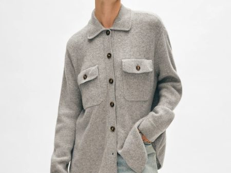 White + Warren - Cashmere Luxe Button Down Shacket on Sale