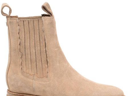 Chelsea Boot in Suede Tobacco Cheap