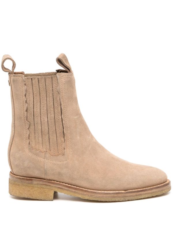 Chelsea Boot in Suede Tobacco Cheap