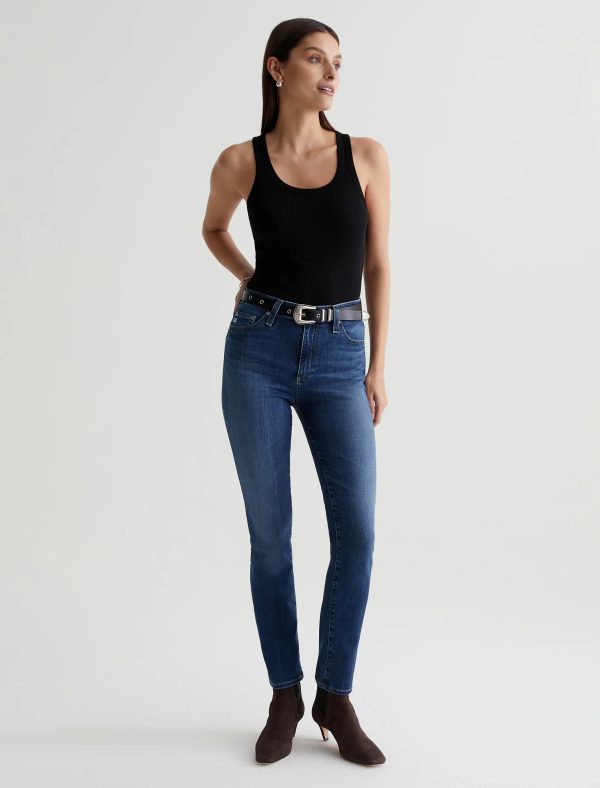 AG Jeans - Mari High-Rise Slim Straigth Online