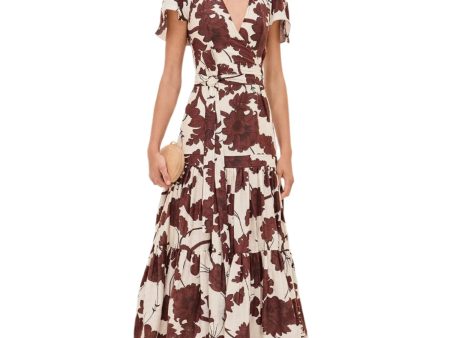 Avanna Dress in Obsidian Brown Fashion