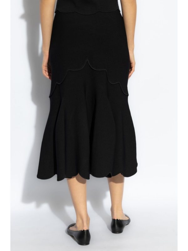 Estela Skirt in Noir Discount