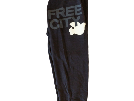 FreeCity Large Sweatpant - Blackspace Cream Fashion