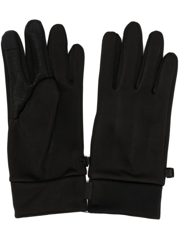 Hardface Fleece Gloves in Black Online now