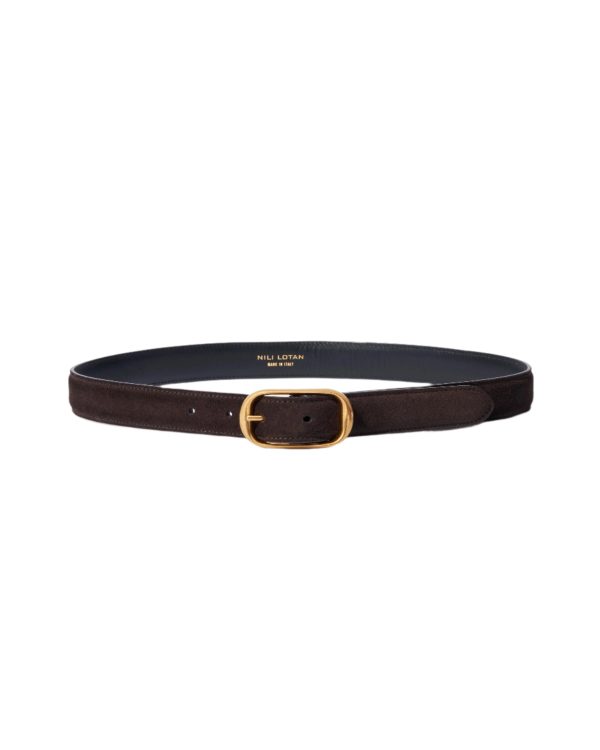 Reine Belt in Espresso Discount