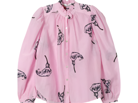 Annabel Pink Calla Lily Shirt Online