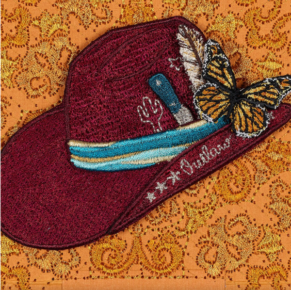 Petite Orange Louis Vuitton Maroon Aspen Hat (SWP65) Online