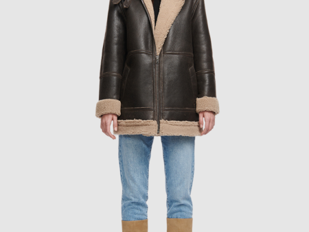 Hiso - Dez Shearling Jacket Hot on Sale