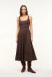 Wells Dress in Brown Sale