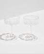 Wave Coupe - Set of 2 - Clear Sale