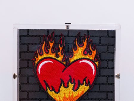 Petite Black Gucci Heart on Fire (SWP3) Supply