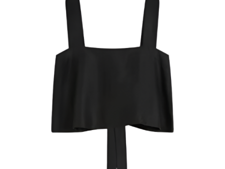 Bormio Tie Back Bodice in Black Fashion