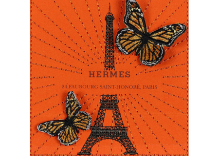 Petite Orange Hermes Eiffel Tower (SWP44) Hot on Sale