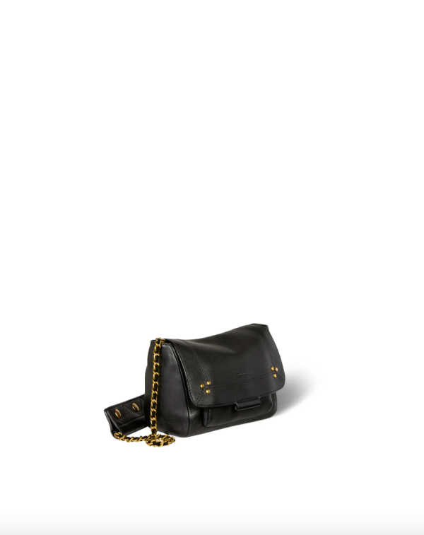 Lulu S - Noir Brass Calfskin Online Sale