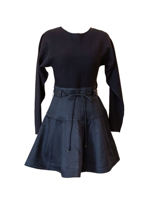 Aremi Dress - Noir For Discount