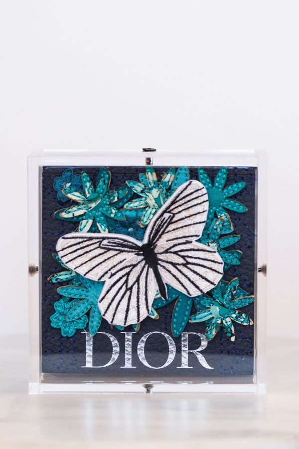 Petite Navy Dior Butterfly (SWP9) Online now