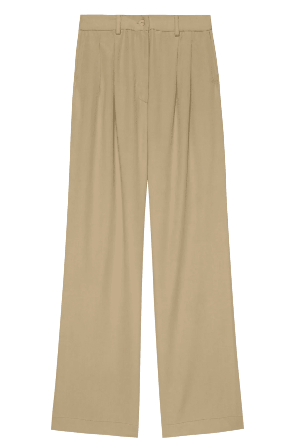 Donni - Twill Pleated Pant Discount