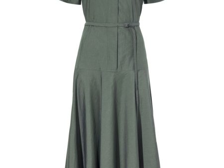 Elizabeth Dress in Dark Spruce Supply