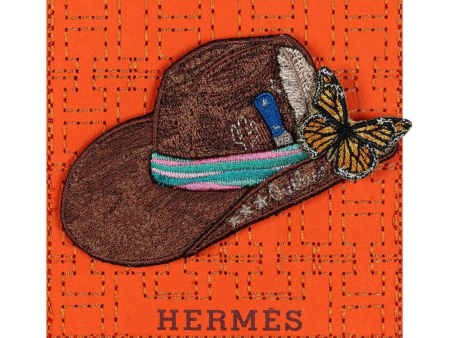 Petite Orange Hermes Aspen Hat (SWP27) For Cheap