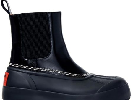 SOREL x Proenza Schouler Caribou Chelsea Boots in Black Chalk Online now