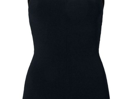 Serena Knit Bodysuit in Black For Discount