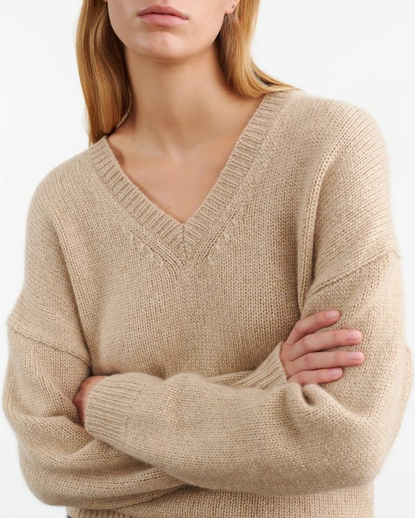 Shagan Sweater in Parchment Online