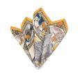 42x42 Small Silk Scarf-Aviarium Maria-Lemon Online