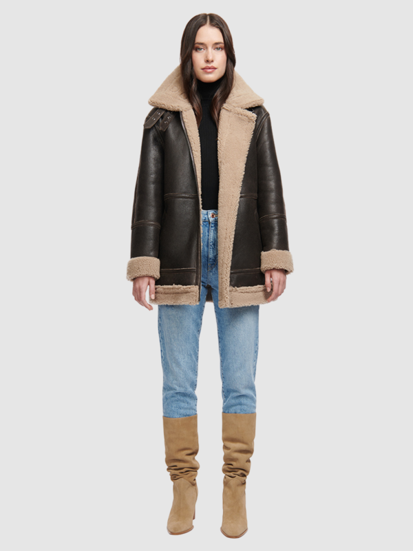 Hiso - Dez Shearling Jacket Hot on Sale