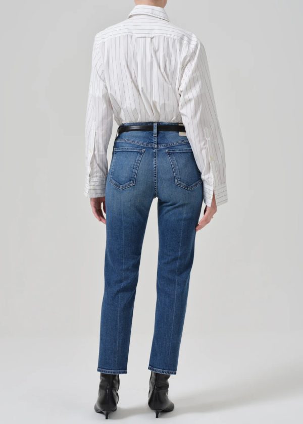 Zurie Ankle Jean in Abalone on Sale