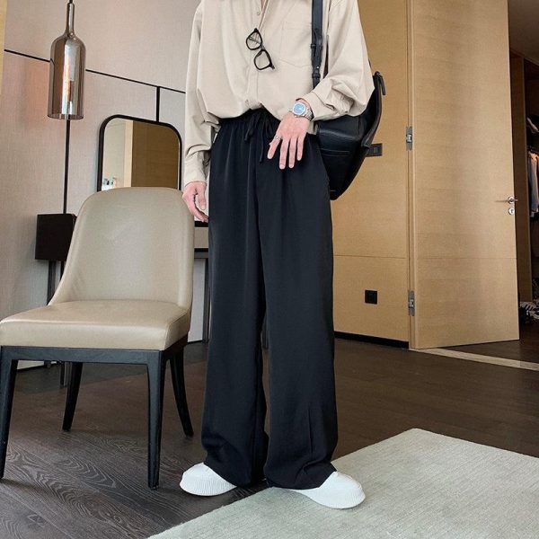 Drawstring Wide Leg Pants Sale