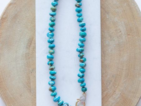 Opalite Beaded Necklace (y9468) For Sale