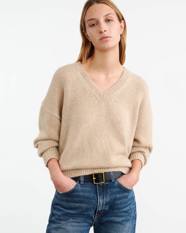 Shagan Sweater in Parchment Online