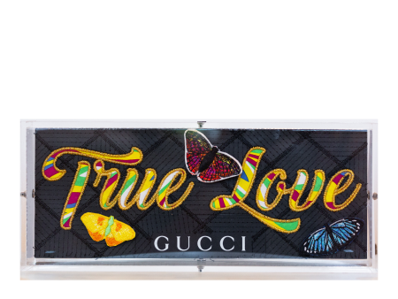 Small Rectangular Black Gucci True Love (SWSR1) Sale