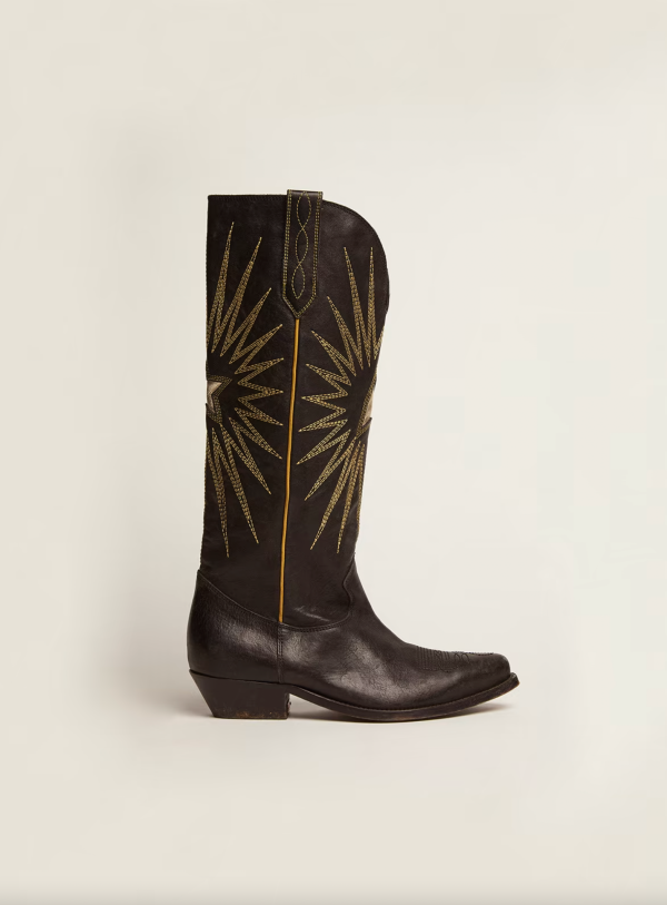 Wish Star Tall Boot - Black Sale