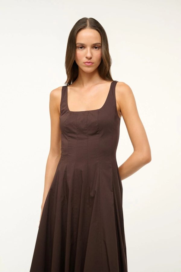 Wells Dress in Brown Sale