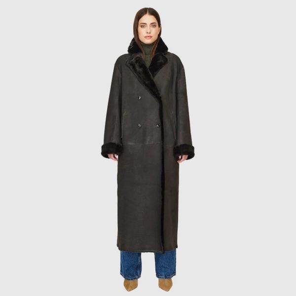 Hiso - Danielle Shearling Coat For Discount