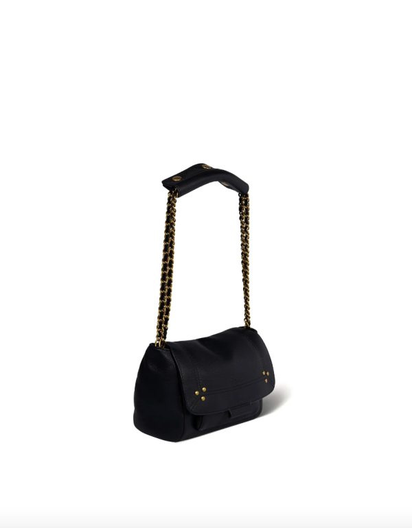 Lulu S - Noir Brass Calfskin Online Sale